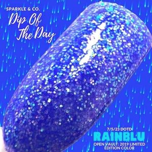 Sparkle & Co Limited Edition Rainblu 2tsp depotted mini dip powder